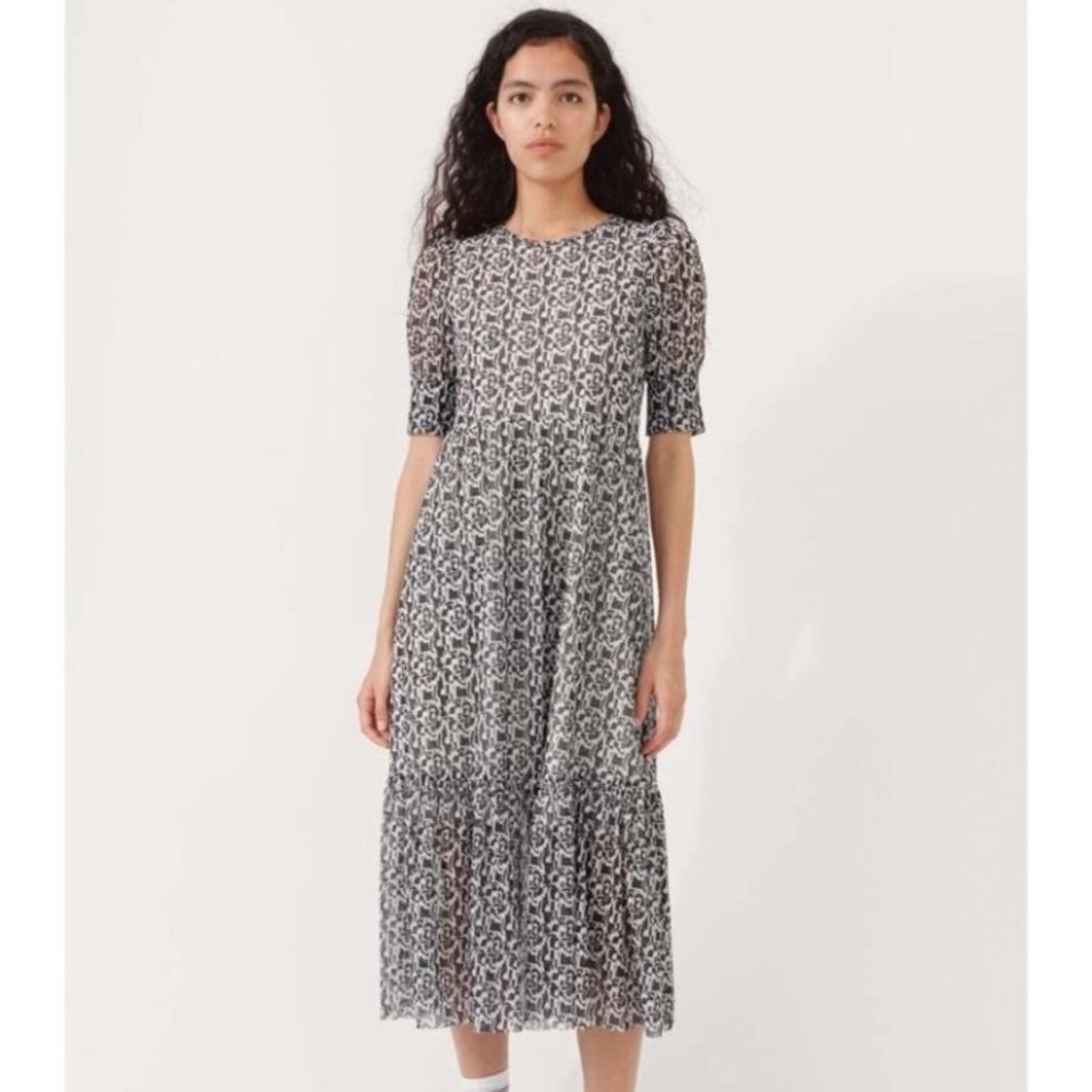 Baum Und Pferdgarten Jocelyn Abstract Design Midi Medium Dress